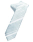 Striped Satin Skinny Necktie Self Tie-32