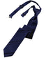 Striped Satin Skinny Necktie Pre-Tie-35