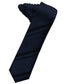 Striped Satin Skinny Necktie Self Tie-37