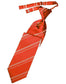 Striped Satin Kids Necktie-44