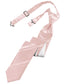 Striped Satin Skinny Necktie Pre-Tie-45