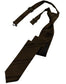 Striped Satin Skinny Necktie Pre-Tie-57