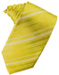 Striped Satin Necktie Self Tie-63