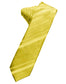 Striped Satin Skinny Necktie Self Tie-62