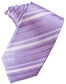 Striped Satin Necktie Self Tie-66