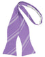 Striped Satin Bow Tie Self Tie-63