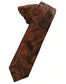Tapestry Skinny Necktie Self Tie-14