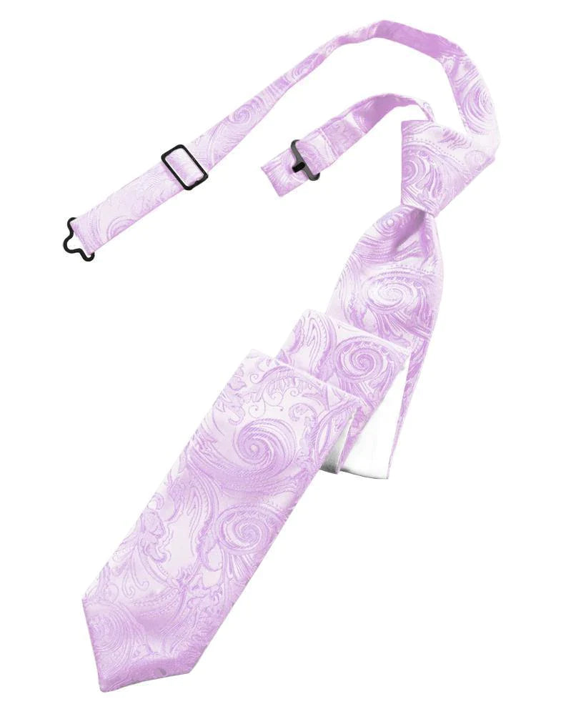 Tapestry Skinny Necktie Pre- Tied-15