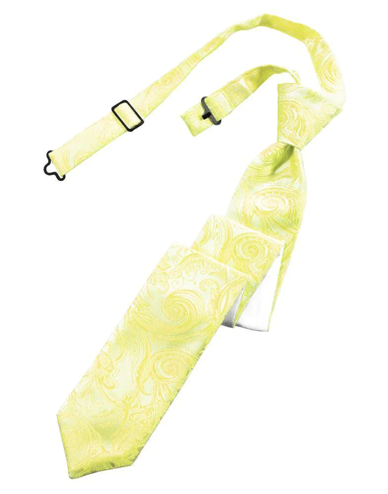 Tapestry Skinny Necktie Pre- Tied-23
