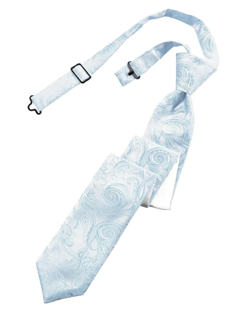 Tapestry Skinny Necktie Pre- Tied-24
