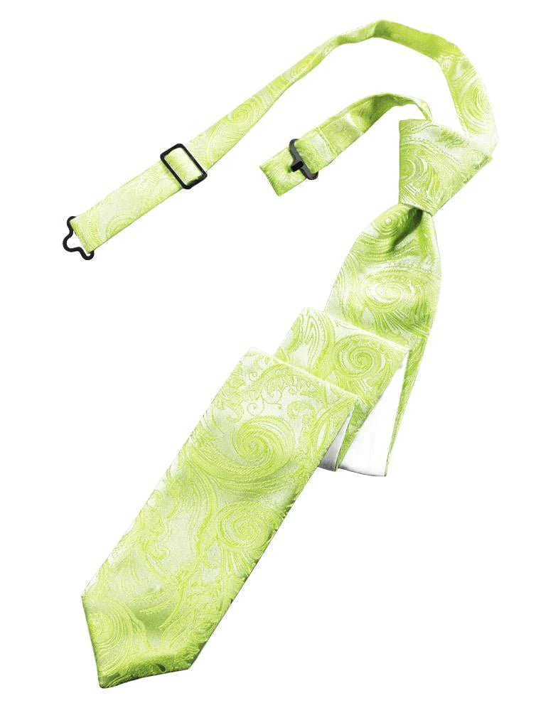 Tapestry Skinny Necktie Pre- Tied-25