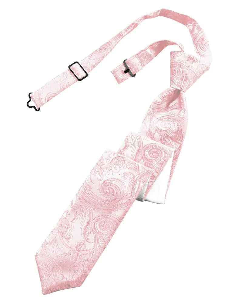 Tapestry Skinny Necktie Pre- Tied-36