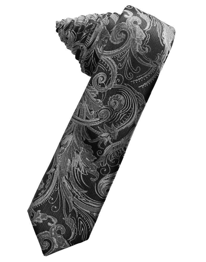 Tapestry Skinny Necktie Self Tie-55
