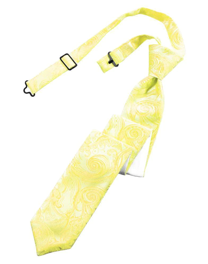 Tapestry Skinny Necktie Pre- Tied-46