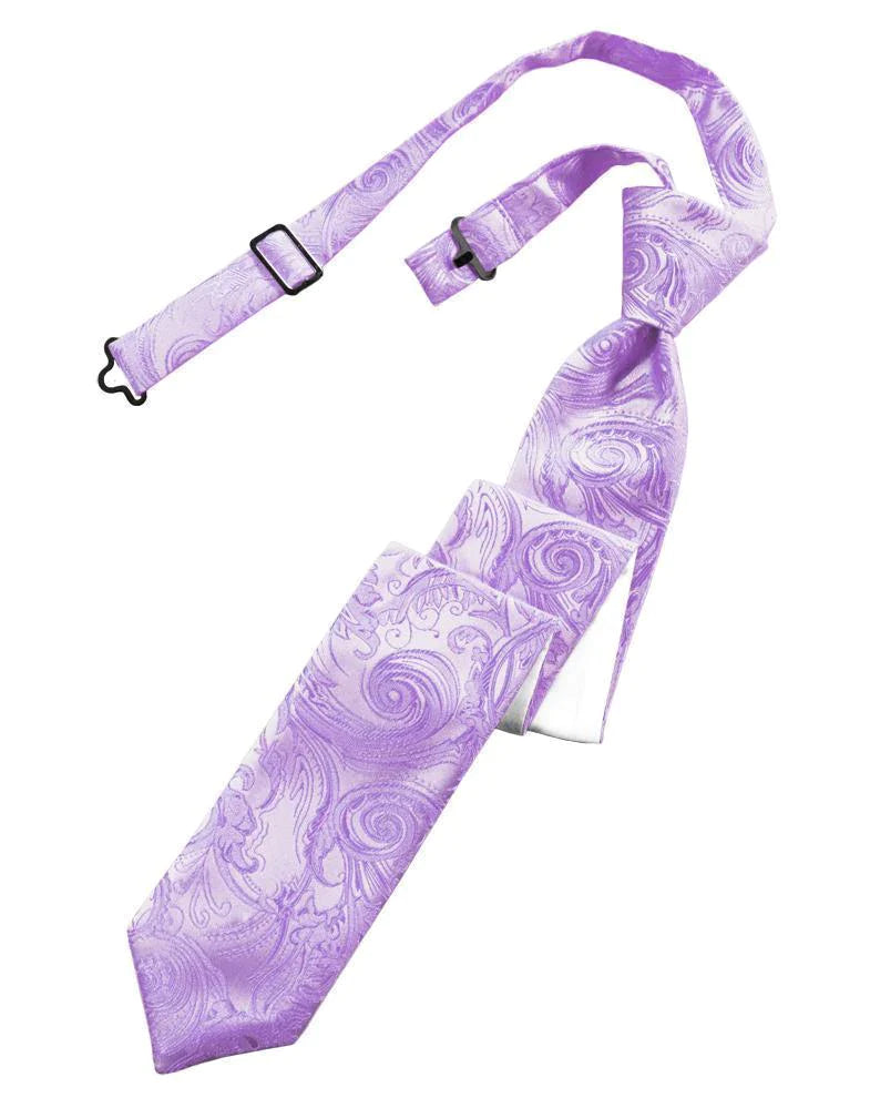 Tapestry Skinny Necktie Pre- Tied-54