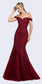 Luxury Mermaid Embroidered Sweetheart Bodice Off Shoulder Long Evening & Ball Dress CDA0401-3