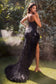 Fitted Back Lace Gown-2