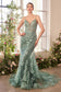 Elegant Royal Blue Mermaid Gown – Glam Up Any Evening-4