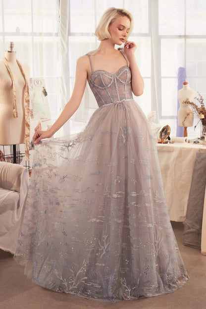 Under The Sea Embroidery Gown-2