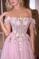 Strapless Off The Shoulder Ball Gown-1