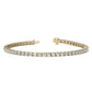 12.00 CTW Lab Grown Diamond Tennis Bracelet | G/VS AGI Certified | 14kt White or Yellow Gold-0