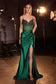Fitted Satin & Lace Gown-3