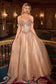 Layered Tulle A-Line Dressoff The Shoulder-2