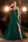 Strapless Layered Tulle Ball Gown-13