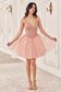 Short A-Line Tulle Dress-1