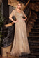 Sequin Embellished A-Line Dress-3
