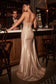 Strapless Stretch Taffeta Embellished Dress-1