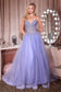 Strapless Layered Tulle A-Line Dress-1