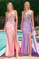 Fitted Strapless Lace & Satin Gown-1