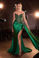 Fitted Strapless Lace & Satin Gown-2