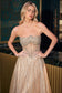 Crystal Strapless Dress-3