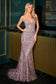 Crystal Strapless Fitted Dress-4