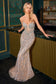 Crystal Strapless Fitted Dress-3