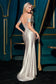 Crystal & Satin Fitted Dress-1