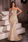Majestic Shimmering Rhinestone Beaded Corset Gown for Gala - CDCD756-4