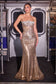 Majestic Shimmering Rhinestone Beaded Corset Gown for Gala - CDCD756-6