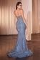Strapless Crystal Fitted Gown-1