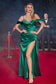Soft Satin Fitted Gown-1