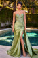 Strapless Sweetheart Fitted Satin Dress-6