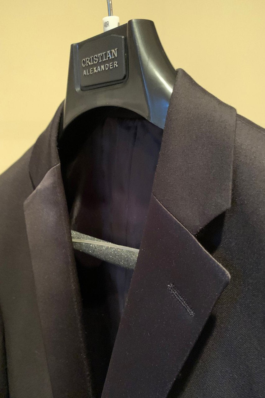 "Charleston" Black Tuxedo Jacket Notch (Separates)-1