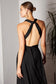 A-line dress with versatile neckline and multiple tie options-2