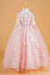 3D Flower and Butterfly Applique Embellished Spaghetti Strap Kids Dress With Matching Tunic-4