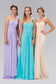 One Shoulder Ruched Long Dress with Sweetheart Neckline-6