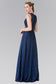 Floor Length Sleeveless Lace Dress-1