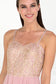 Chiffon Sweetheart A-Ling Long Dress with Jewels Embellished-6