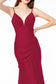 Sweetheart Neckline Jersey Long Dress-3